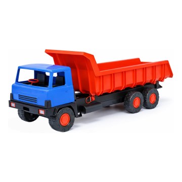 Cargo truck with 75 cm bed, blue/red