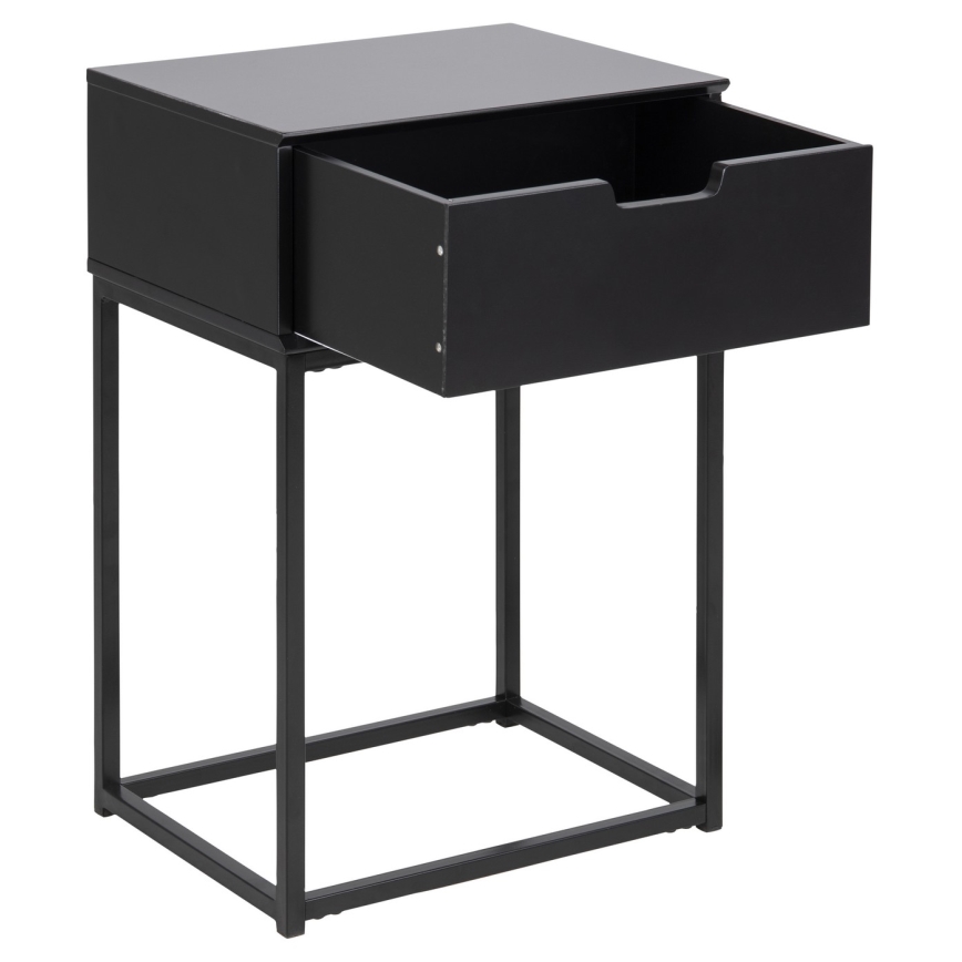 CARLY bedside table, anthracite