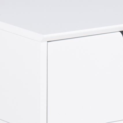 CARLY bedside table in white