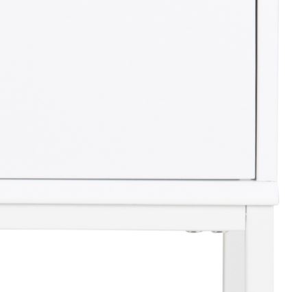 CARLY bedside table in white