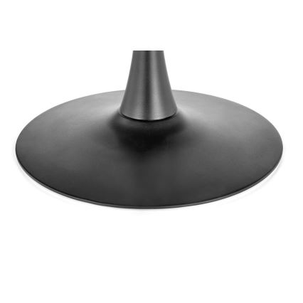 CARMELO Dining Table 75x100 cm, Black/Brown