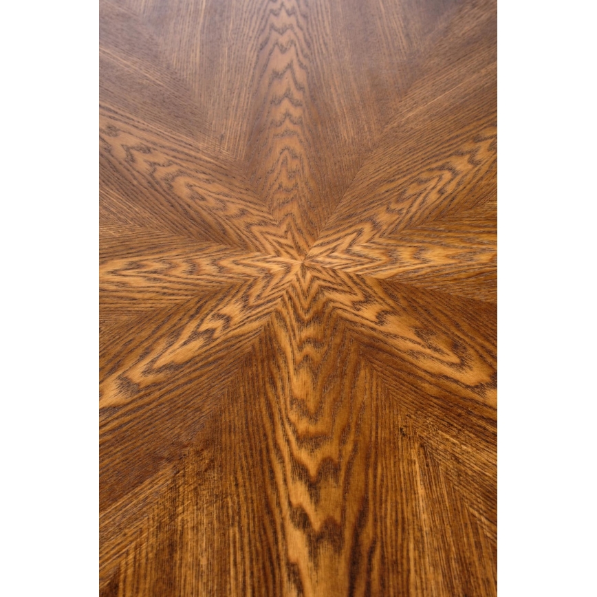 CARMELO Dining Table 75x100 cm, Black/Brown