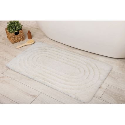 CARMEN Bath Mat 50 x 80 cm, Cream
