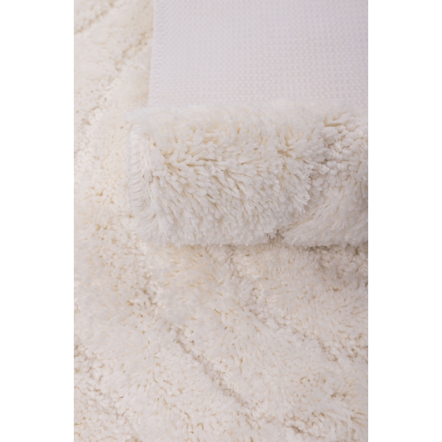 CARMEN Bath Mat 50 x 80 cm, Cream