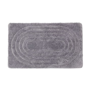 CARMEN Bath Mat 50x80 cm Grey