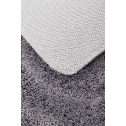 CARMEN Bath Mat 50x80 cm Grey
