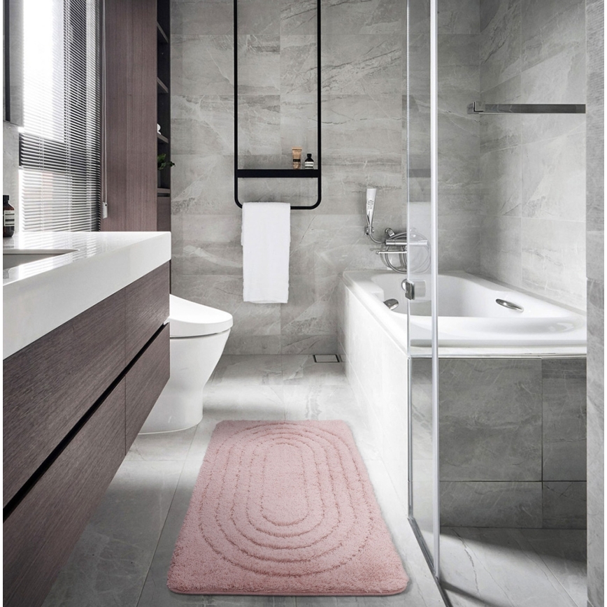 CARMEN Bath Mat 50x80 cm, Pink