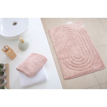 CARMEN Bath Mat 50x80 cm, Pink