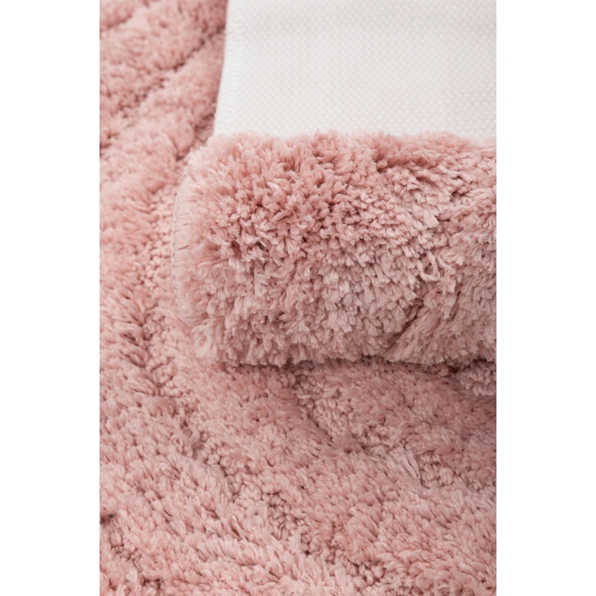 CARMEN Bath Mat 50x80 cm, Pink