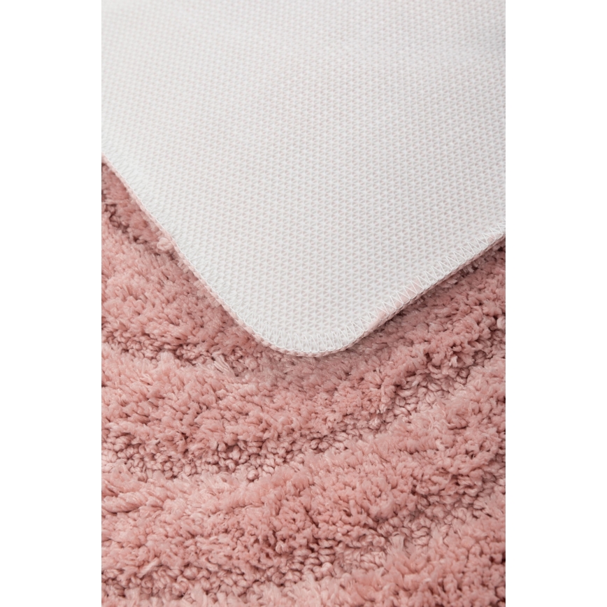 CARMEN Bath Mat 50x80 cm, Pink