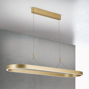 CARRARA Cable-Suspended LED Chandelier LED/80W/230V 2700/3000/4000K Gold