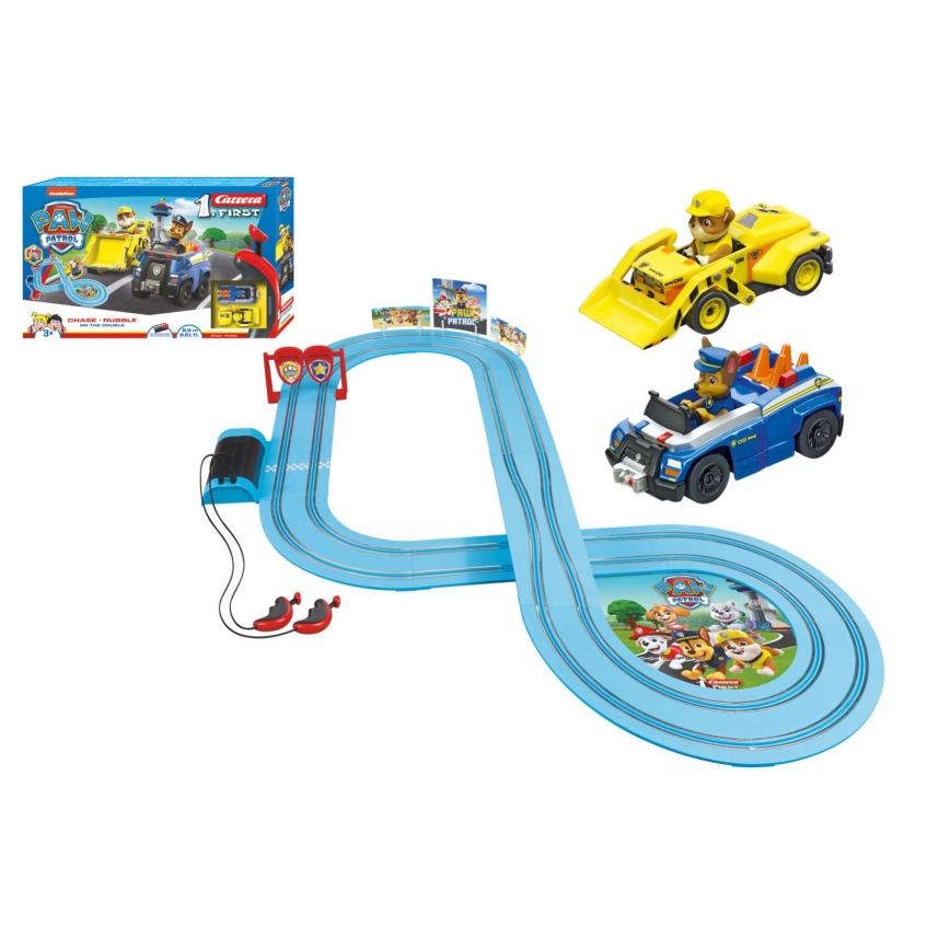 CARRERA FIRST Paw Patrol Racetrack, 2x LR14, 2.9 m
