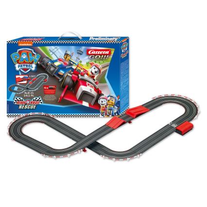 CARRERA GO Paw Patrol Racetrack, 4 x LR20, 4.3 m