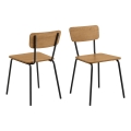 CARYS Dining Chair, 1 pc, Oak