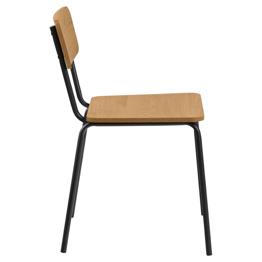 CARYS Dining Chair, 1 pc, Oak