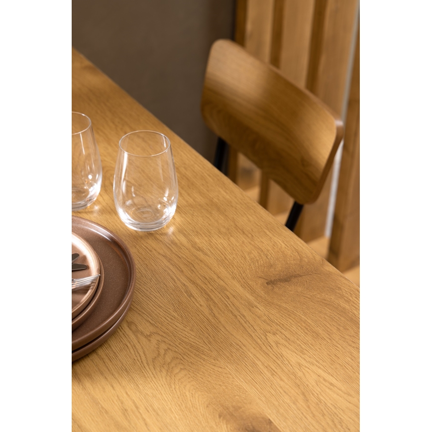 CARYS Oak Dining Table