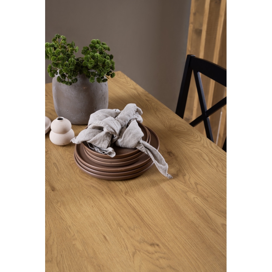 CARYS Oak Dining Table