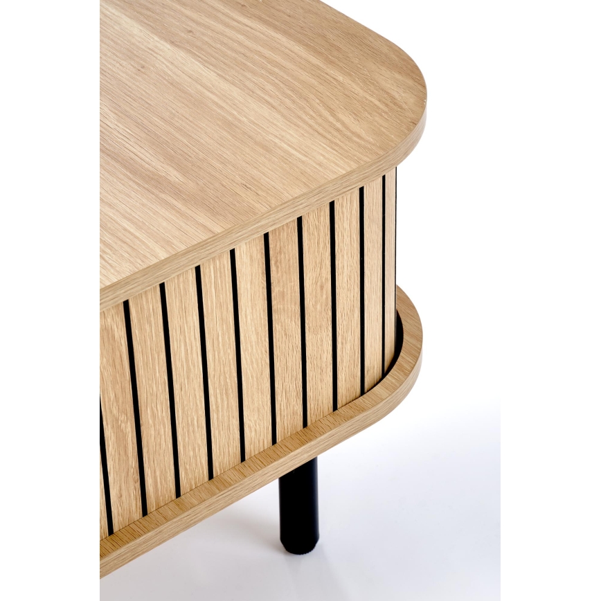 CASA Coffee Table 90 x 50 cm Brown/Black