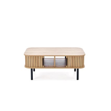CASA Coffee Table 90 x 50 cm Brown/Black