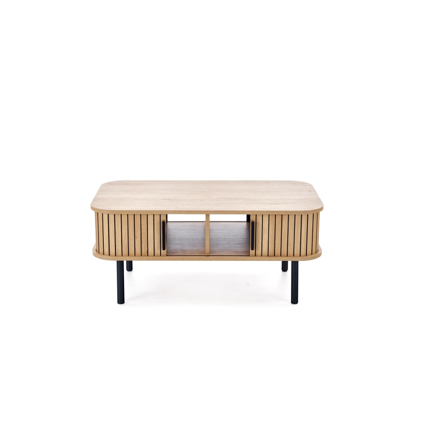 CASA Coffee Table 90 x 50 cm Brown/Black