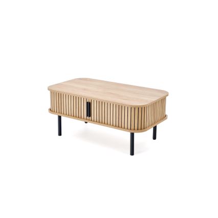 CASA Coffee Table 90 x 50 cm Brown/Black