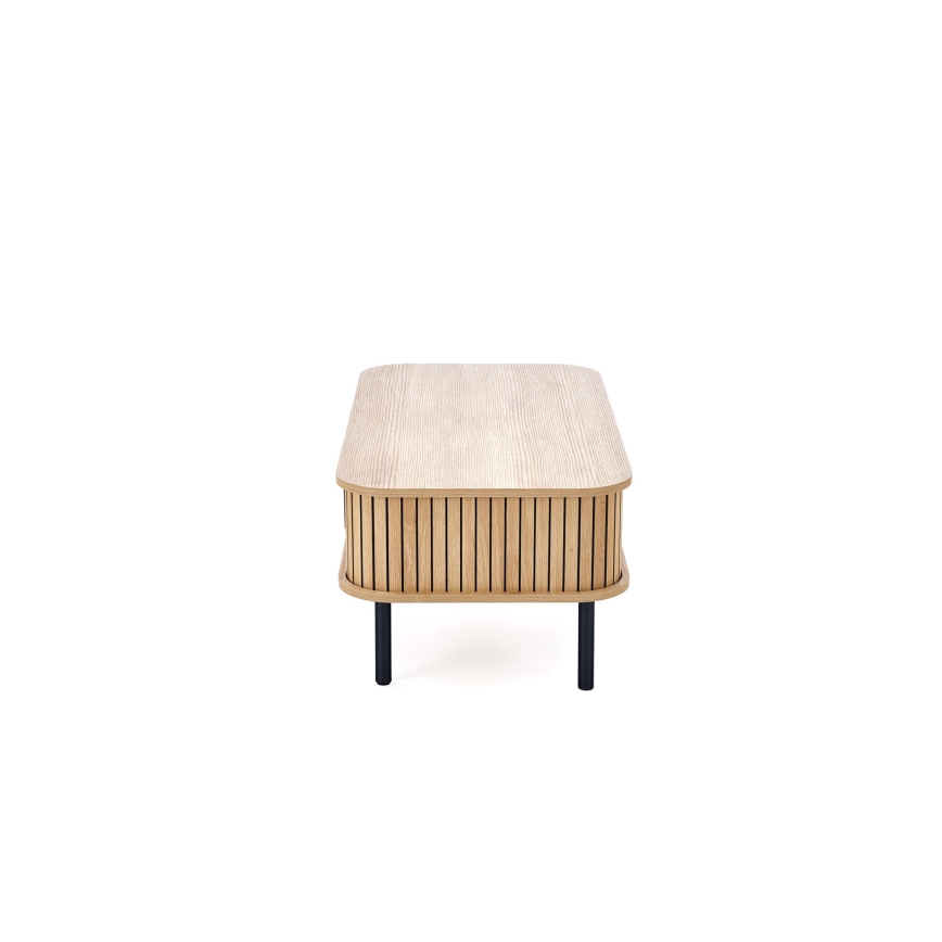 CASA Coffee Table 90 x 50 cm Brown/Black