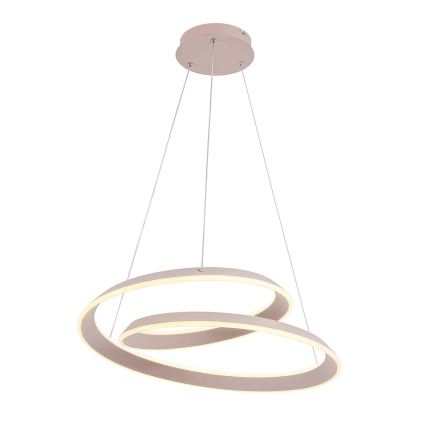 CASHMERE LED Cable Pendant, 75W/230V, Ø 60 cm, White