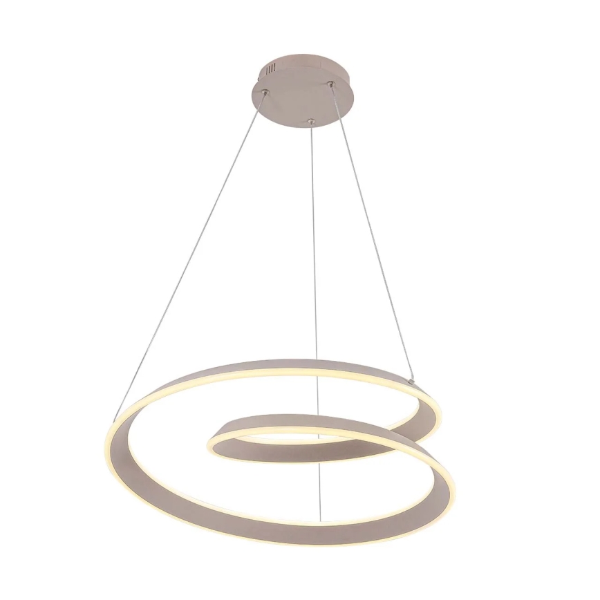 CASHMERE LED Cable Pendant, 75W/230V, Ø 60 cm, White