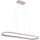 CASHMERE LED cable-suspended chandelier LED/80W/230V 30x100 cm White