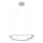 CASHMERE LED pendant light on cable, LED/40W/230V, Ø 59.5 cm, white