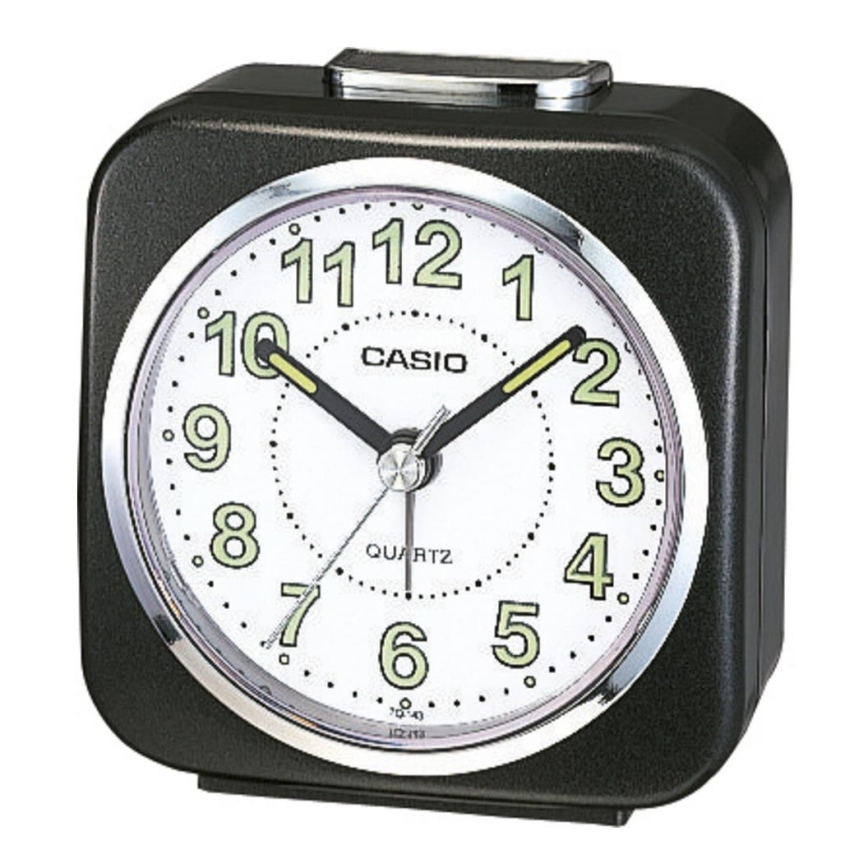 Casio - Alarm clock 1xAA black/white