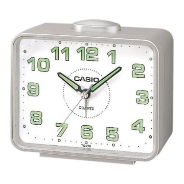 Casio - Alarm clock 1xLR14 silver