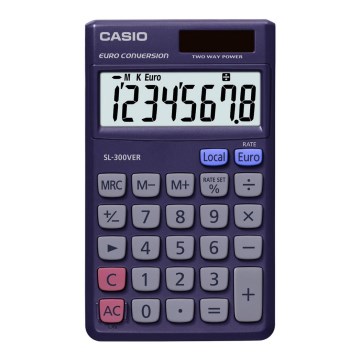 Casio - Pocket calculator 1xLR54 blue