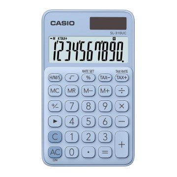 Casio - Pocket calculator 1xLR54 blue