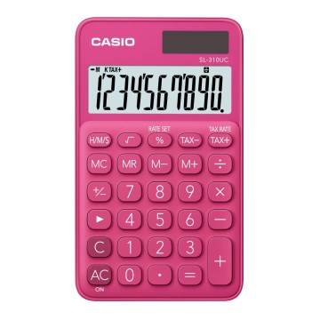 Casio - Pocket calculator 1xLR54 pink