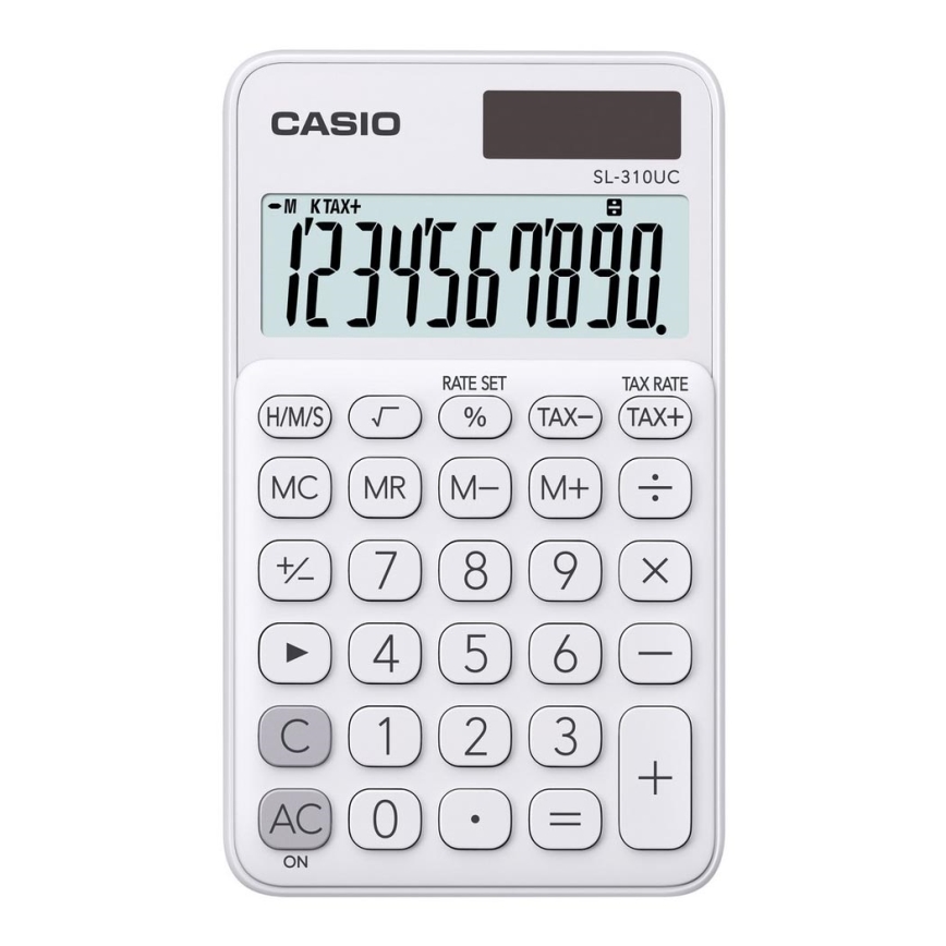 Casio - Pocket calculator 1xLR54 white