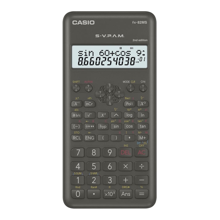 Casio - School calculator 1xAAA black