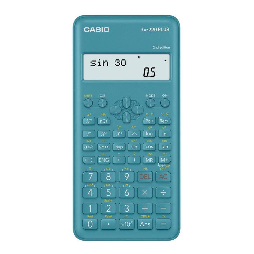 Casio - School calculator 1xAAA turquoise