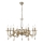CASTRO Gold Chain Pendant Light 8xE14/40W/230V
