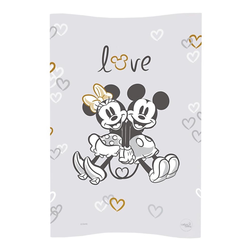 CebaBaby - Changing mat bilateral COSY DISNEY 50x70 cm grey