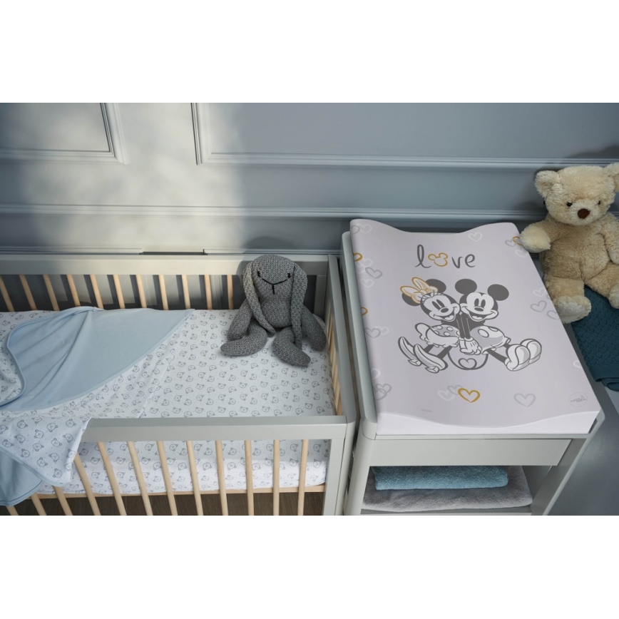 CebaBaby - Changing mat bilateral COSY DISNEY 50x70 cm grey