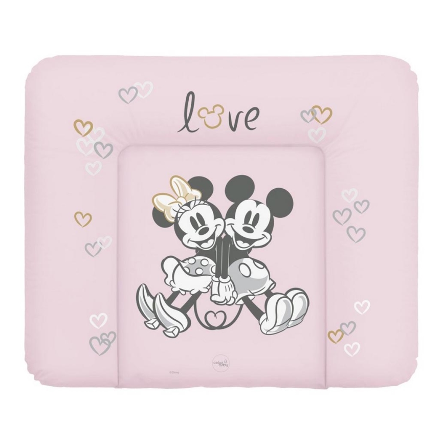 CebaBaby - Changing mat triangular DISNEY 70x50 cm pink