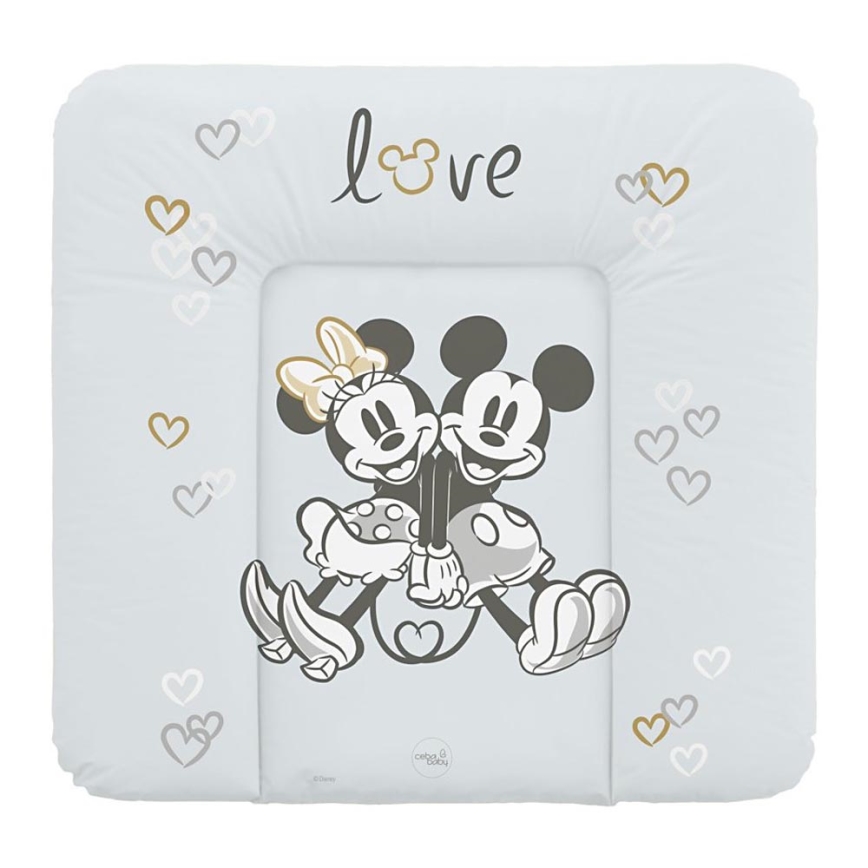 CebaBaby - Changing mat triangular DISNEY 75x72 cm grey