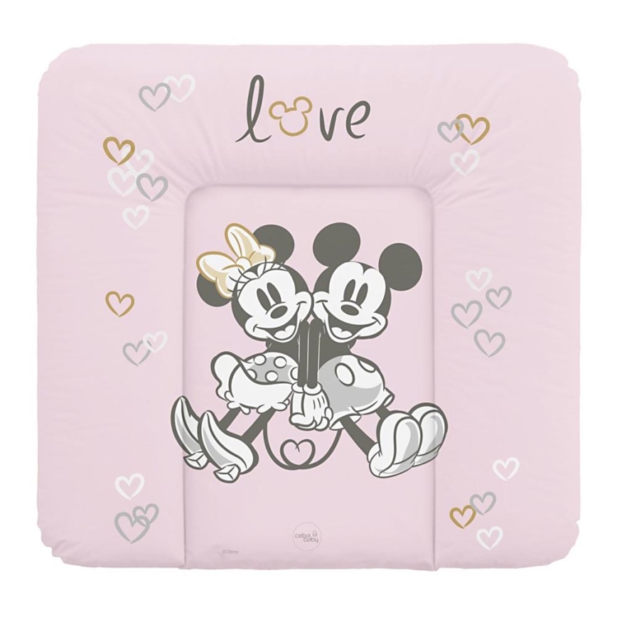 CebaBaby - Changing mat triangular DISNEY 75x72 cm pink