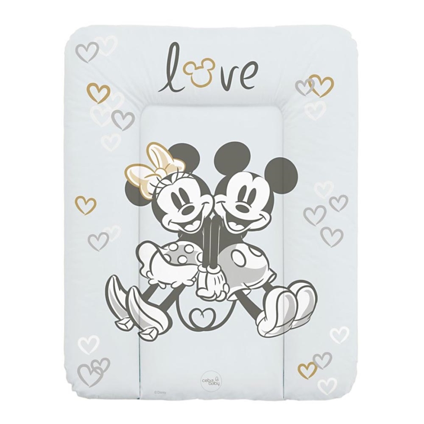 CebaBaby - Changing mat triangular DISNEY Disney 50x70 cm grey