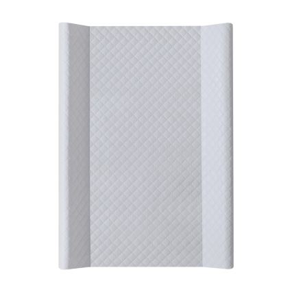 CebaBaby - Changing mat with fixed board bilateral COMFORT 50x70 cm grey