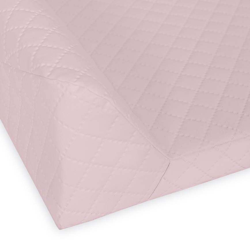 CebaBaby - Changing mat with fixed board bilateral COMFORT 50x70 cm pink