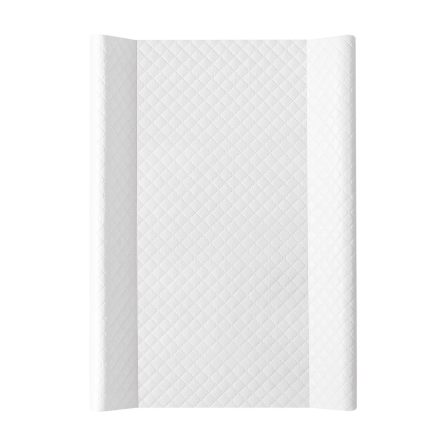 CebaBaby - Changing mat with fixed board bilateral COMFORT 50x70 cm white
