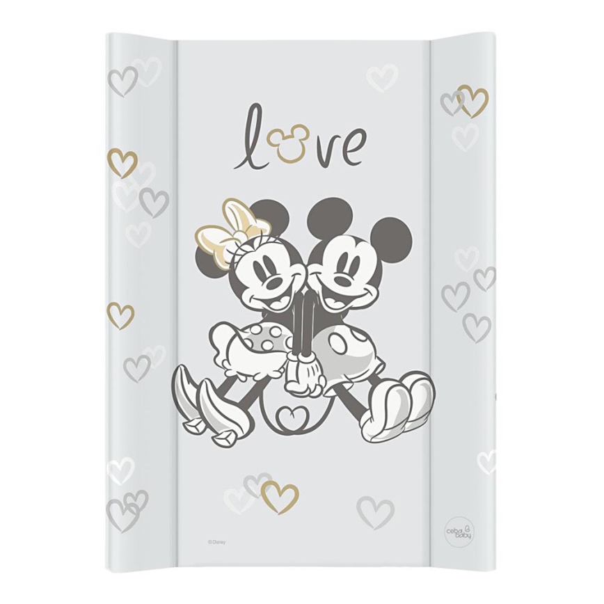 CebaBaby - Changing mat with fixed board bilateral DISNEY 50x70 cm grey
