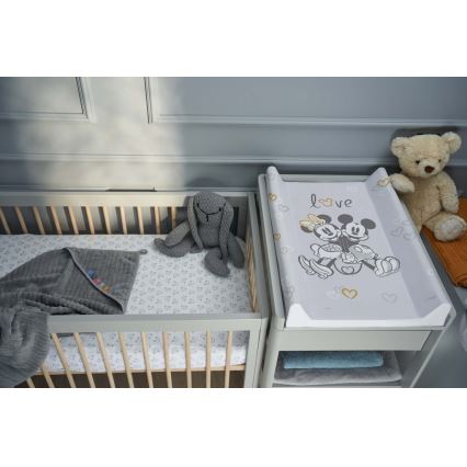 CebaBaby - Changing mat with fixed board bilateral DISNEY 50x70 cm grey